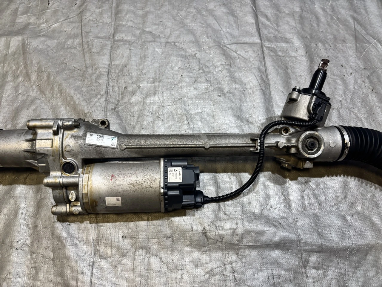 2017-2019 Alfa Romeo Giulia Quadrifoglio 2.9l Power Steering Rack w/ EPS Motor / 76K AG007 - Image 4