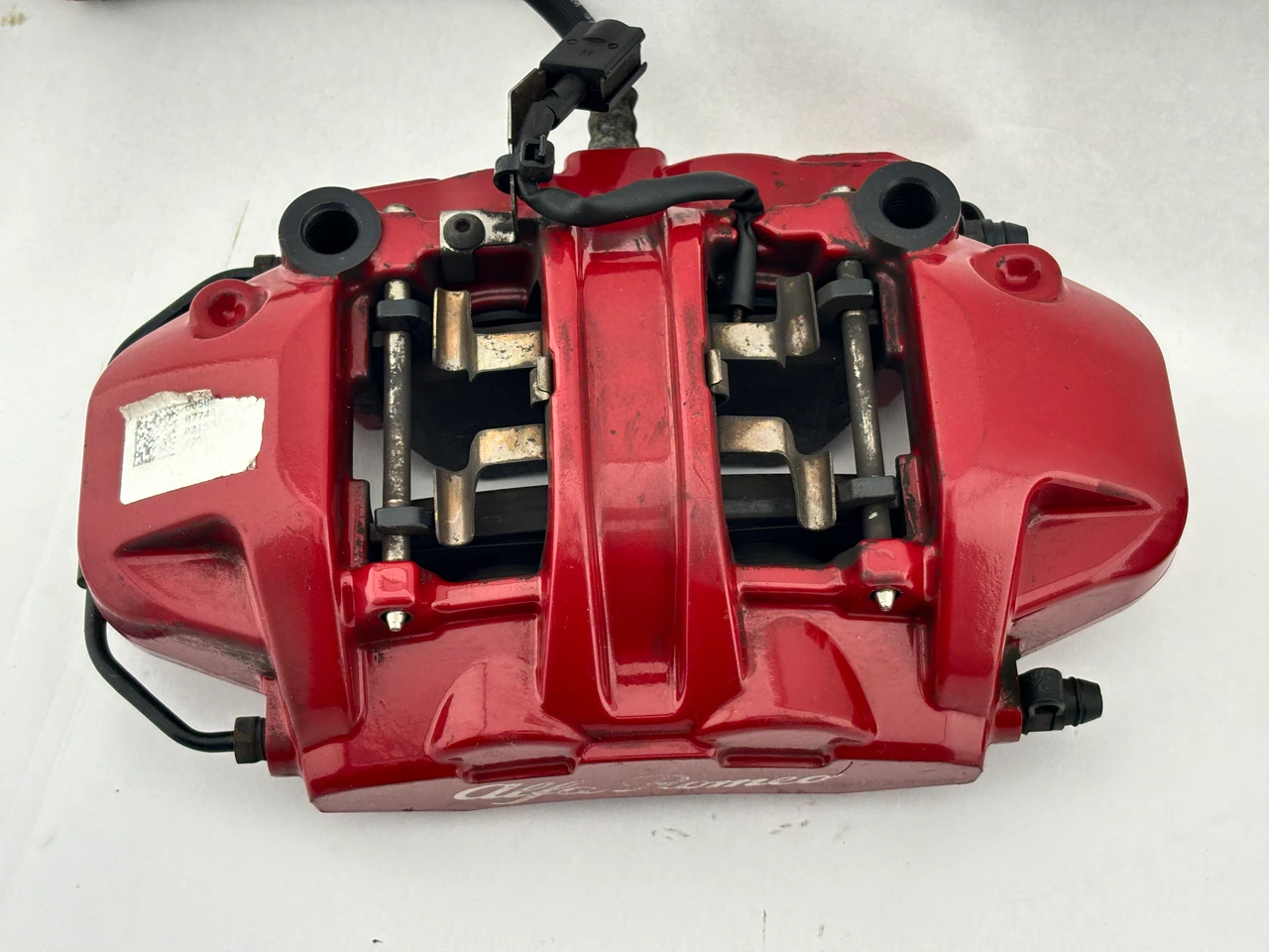 2017-2024 Alfa Romeo Giulia Quadrifoglio 2.9l OEM Brakes Calipers / Set of 4 / Red / 76K AG007 - Image 4