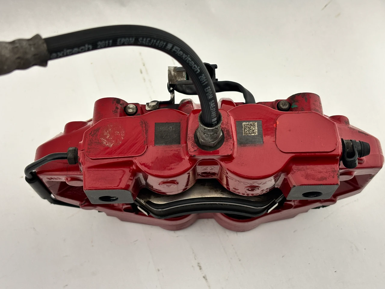 2017-2024 Alfa Romeo Giulia Quadrifoglio 2.9l OEM Brakes Calipers / Set of 4 / Red / 76K AG007 - Image 7