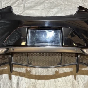 2016-2020 Alfa Romeo 4C OEM Rear Bumper Cover Fascia w/ Grilles / PDC / Black AR401