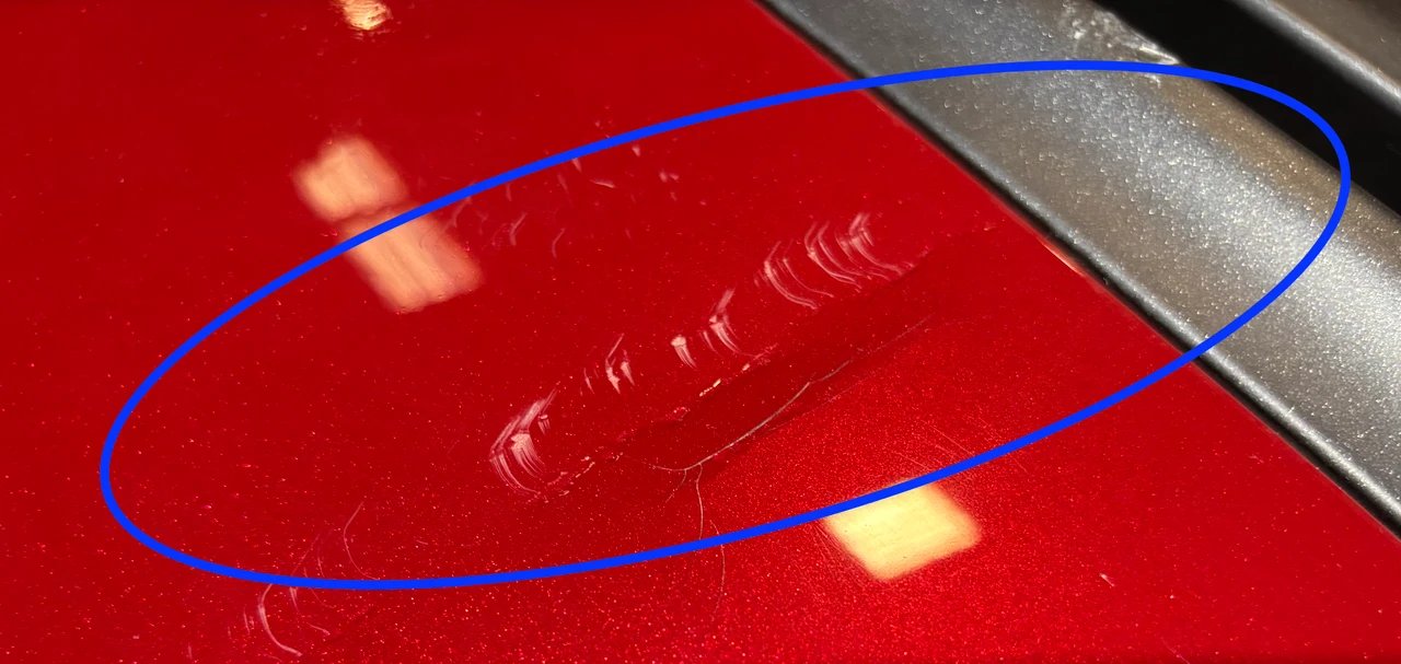 2017-2021 Alfa Romeo Giulia Quadrifoglio OEM Rear Bumper Cover w/ Diffuser / Rosso Competizione AG007 - Image 8