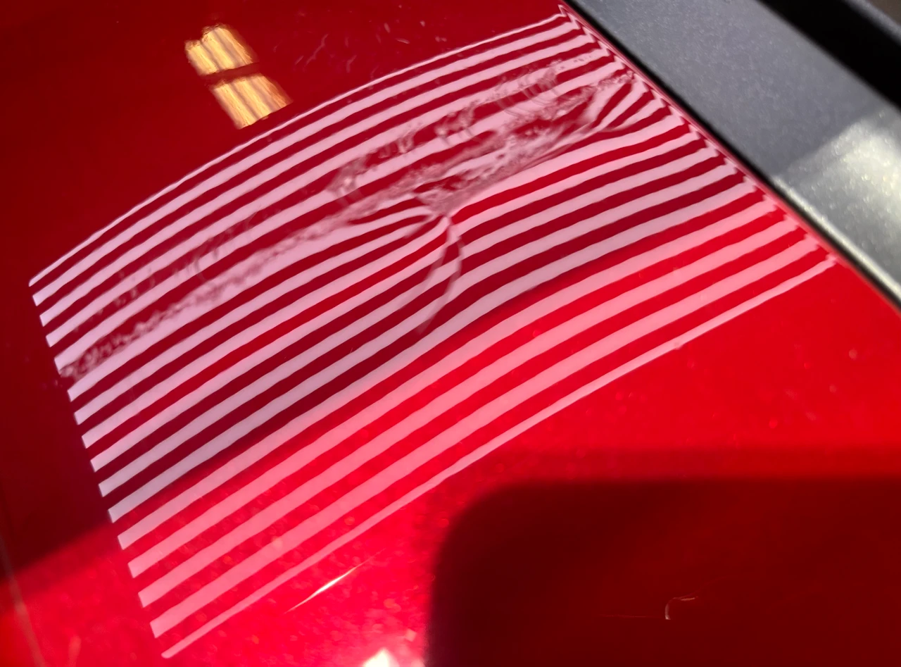 2017-2021 Alfa Romeo Giulia Quadrifoglio OEM Rear Bumper Cover w/ Diffuser / Rosso Competizione AG007 - Image 7