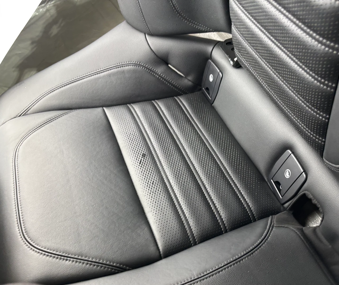 2017-2022 Alfa Romeo Giulia Ti Black Leather Front & Rear Seat Set / AG006 - Image 7